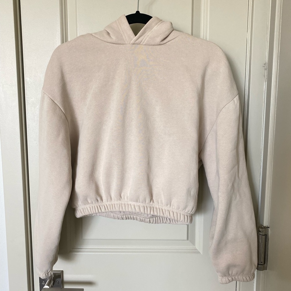 Zara Cropped Hoodie